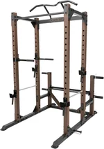 Steelbody Industrial Inspired Heavy Duty Home Gym System for Bodybuilding and Strength Training Available for Full Cage, Squat Rack and Power Tower