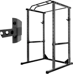 Vohala Heavy-Duty Power Cage Squat Rack for Home Gym - 1200LB Capacity, 14 Adjustable Positions, All-in-One Strength Training Station with Pull-Up Bar & Safety Bars