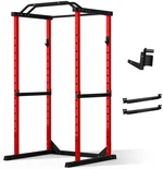 1200LBS Power Cage, Multi-Function Power Rack with Pulldown, Squat Rack with Adjustable Pulley System and More Training Attachments, Weight Workout Machine for Home Gym