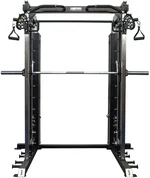 Gronk Fitness All-in-One Functional Trainer with Smith Machine | Home Gym Cable Machine with Weight Stack | Workout Cage & Power Rack System