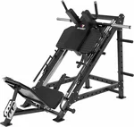 RitKeep Leg Press Hack Squat Machine, Professional Adjustable 4-in-1 Leg Press Machine for Home Gym, 2200LB Capacity Plate-Loaded Hack Squat with 6 Weight Storage Pegs