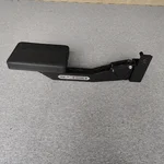 Hip Pushing Trainer, Biceps Training Support Arm with Multiple Angle Adjustments, Power Cage Squat Rack Home Gym Accessory, Fits 3x3 Rack with 1" Hole