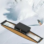 Ski Machine Exercise Equipment,Simulated Ski Trainer,Exercise Body Balance Ski Trainer,Leg/Waist Training Ski Simulator,with Walking Stick and Floor Matfor